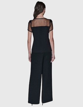 Blusa Karl Lagerfeld Paris manga corta para mujer