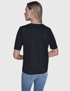 Blusa Karl Lagerfeld Paris manga corta para mujer