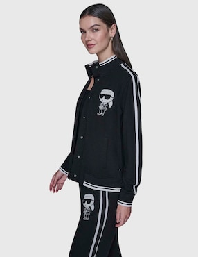 Sudadera con bolsillos Karl Lagerfeld Paris para mujer