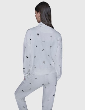 Sudadera con bolsillos Karl Lagerdeld Paris para mujer