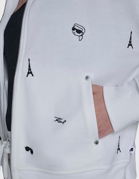 Sudadera con bolsillos Karl Lagerdeld Paris para mujer