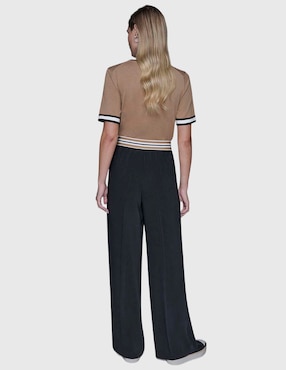 Pantalón Karl Lagerfeld Paris amplio para mujer