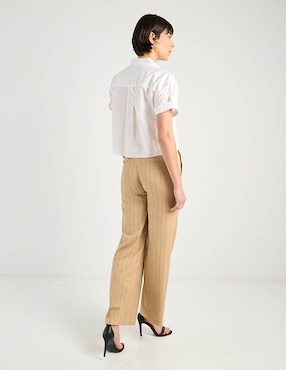Pantalón Karl Lagerfeld Paris amplio para mujer