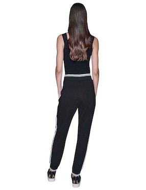 Pants slim Karl Lagerfeld Paris con agujeta para mujer