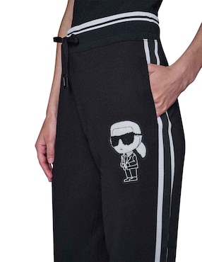 Pants slim Karl Lagerfeld Paris con agujeta para mujer