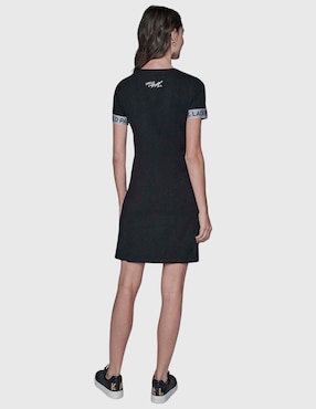 Vestido corto casual Karl Lagerfeld Paris para mujer