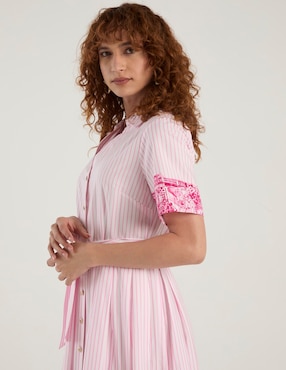 Vestido midi casual Karl Lagerfeld Paris para mujer
