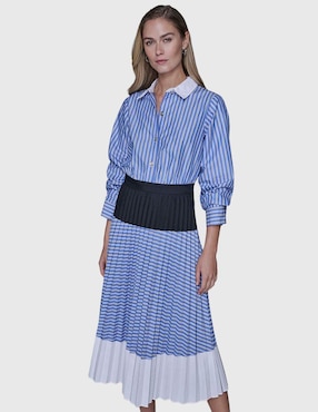Vestido crop casual Karl Lagerfeld Paris para mujer