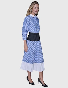 Vestido crop casual Karl Lagerfeld Paris para mujer