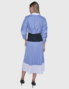 Vestido crop casual Karl Lagerfeld Paris para mujer