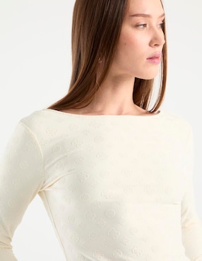 Top Guess cuello ojal