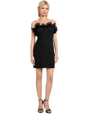 Vestido midi casual guess para mujer