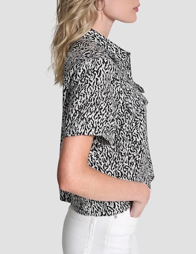 Blusa Dkny manga corta para mujer