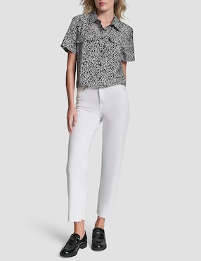 Blusa Dkny manga corta para mujer