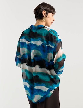 Blusa Dkny manga larga para mujer