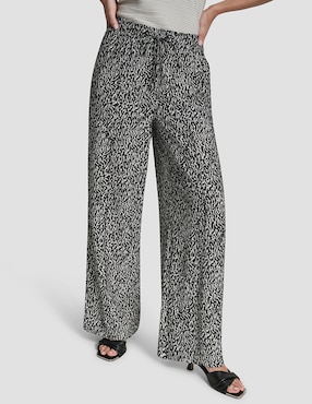 Pantalón relaxed Dkny amplio para mujer