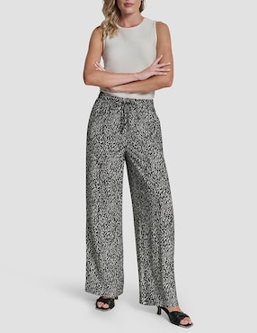 Pantalón relaxed Dkny amplio para mujer