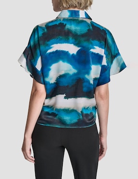 Blusa Dkny manga corta para mujer