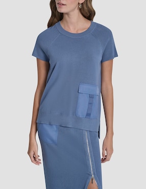 Blusa Dkny manga corta para mujer