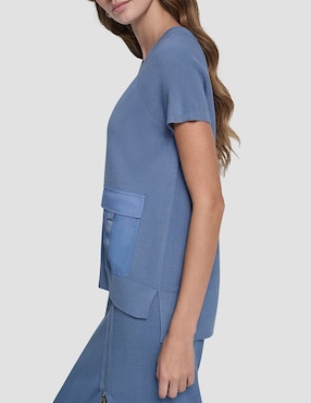 Blusa Dkny manga corta para mujer