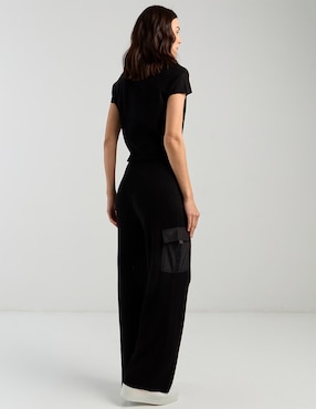 Pantalón cargo Dkny wide leg para mujer