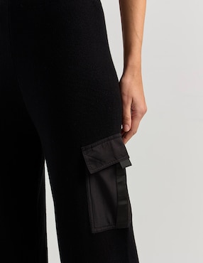 Pantalón cargo Dkny wide leg para mujer