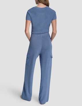 Pantalón cargo Dkny flare para mujer