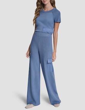Pantalón cargo Dkny flare para mujer