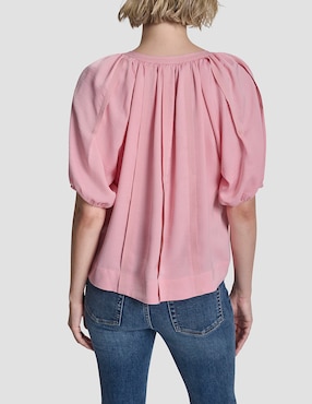 Blusa Dkny manga al codo para mujer