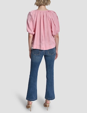 Blusa Dkny manga al codo para mujer