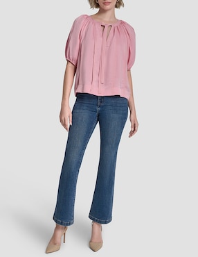Blusa Dkny manga al codo para mujer