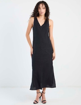 Vestido largo casual Dkny para mujer