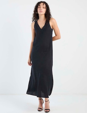 Vestido largo casual Dkny para mujer