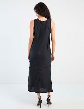Vestido largo casual Dkny para mujer