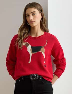 Suéter Lauren Ralph Lauren cuello redondo para mujer