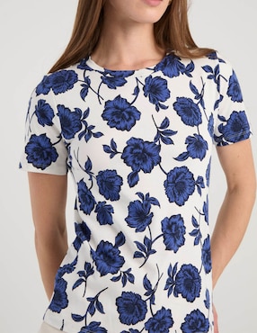 Blusa Ann Taylor manga corta para mujer