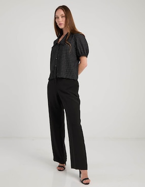 Blusa Ann Taylor manga corta para mujer