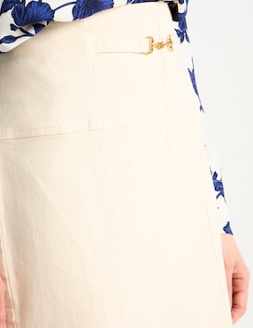 Falda crop Ann Taylor a la cintura