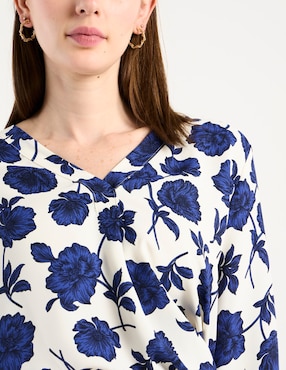 Blusa Ann Taylor manga larga para mujer