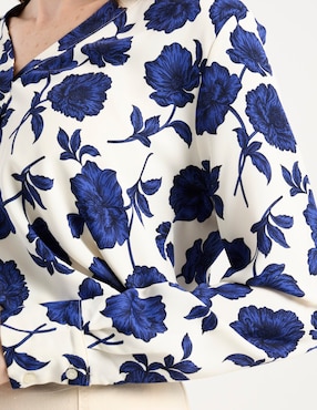Blusa Ann Taylor manga larga para mujer