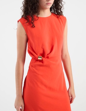 Vestido midi casual Ann Taylor para mujer