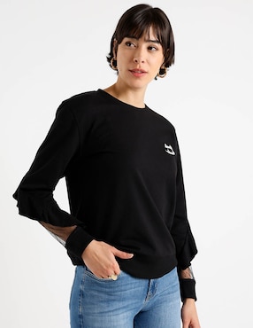 Suéter Karl Lagerfeld Paris cuello redondo para mujer