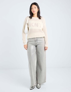 Suéter Dkny Jeans cuello redondo para mujer