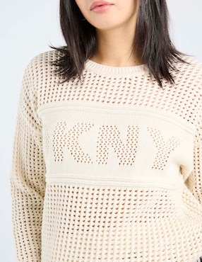 Suéter Dkny Jeans cuello redondo para mujer