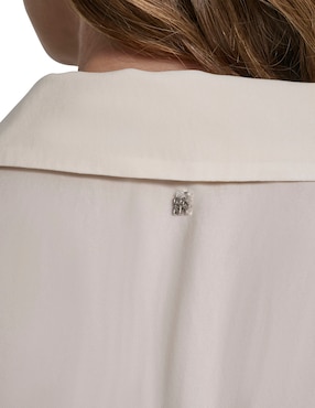 Blusa camisera Dkny Jeans manga larga para mujer