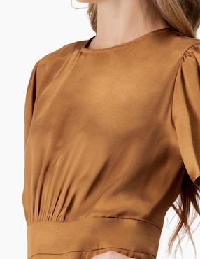 Vestido midi casual Ivonne para mujer