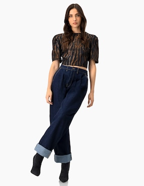 Blusa Ivonne manga corta para mujer