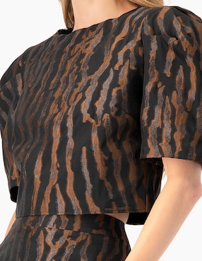 Blusa Ivonne manga corta para mujer