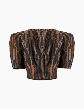 Blusa Ivonne manga corta para mujer