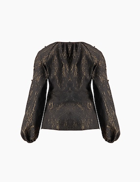 Blusa Ivonne manga larga para mujer